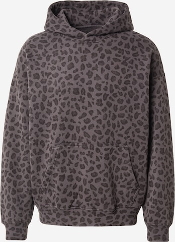 Abercrombie & FitchSweater majica 'ESSENTIAL POPOVER' - siva boja: prednji dio