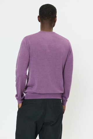 Coupe regular Pull-over 'Margrate' Matinique en violet