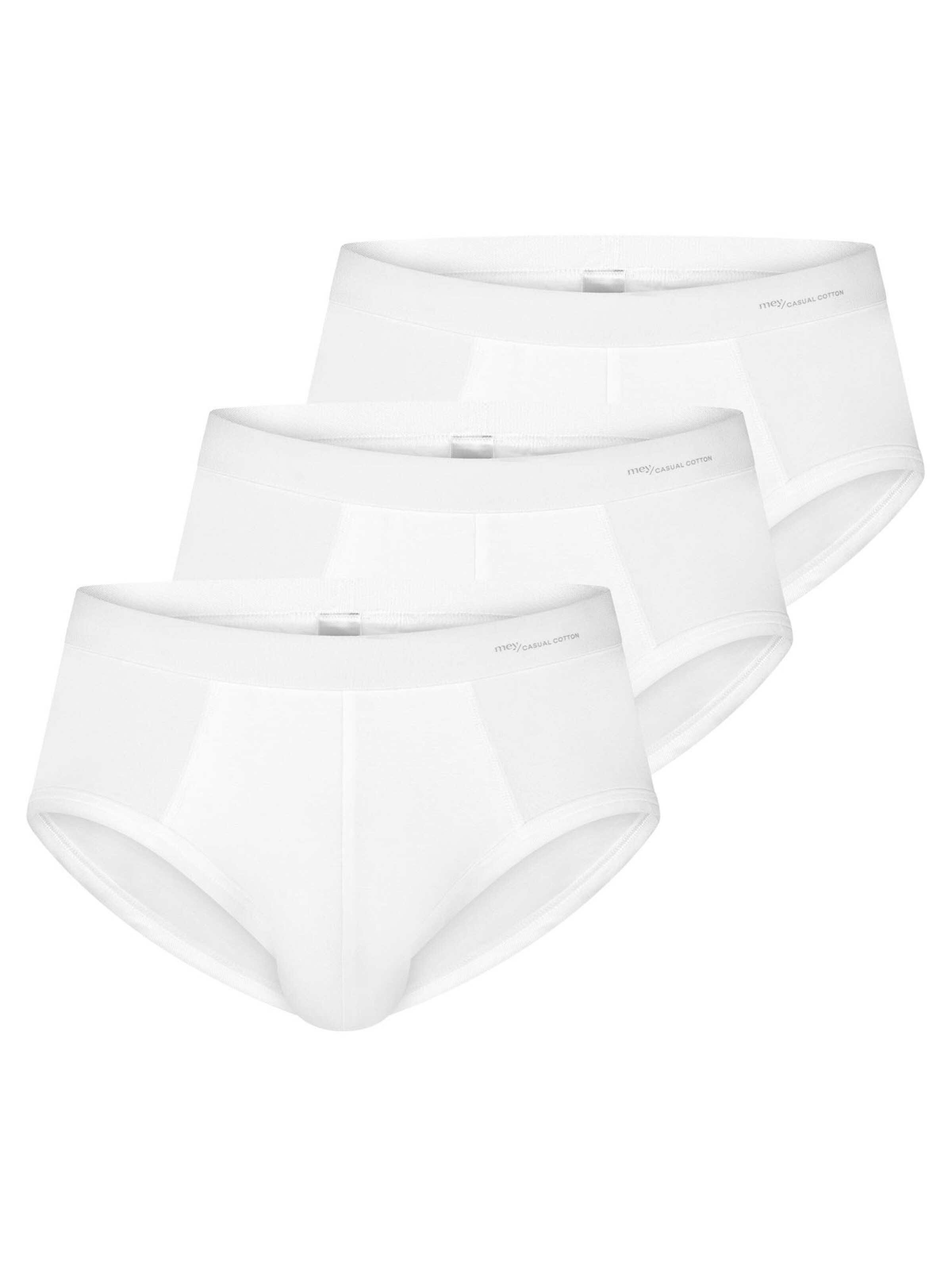 Mey Panty 'Casual Cotton' in White: front