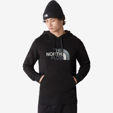 THE NORTH FACE Regular fit Μπλούζα φούτερ 'Drew Peak' σε μαύρο: μπροστά