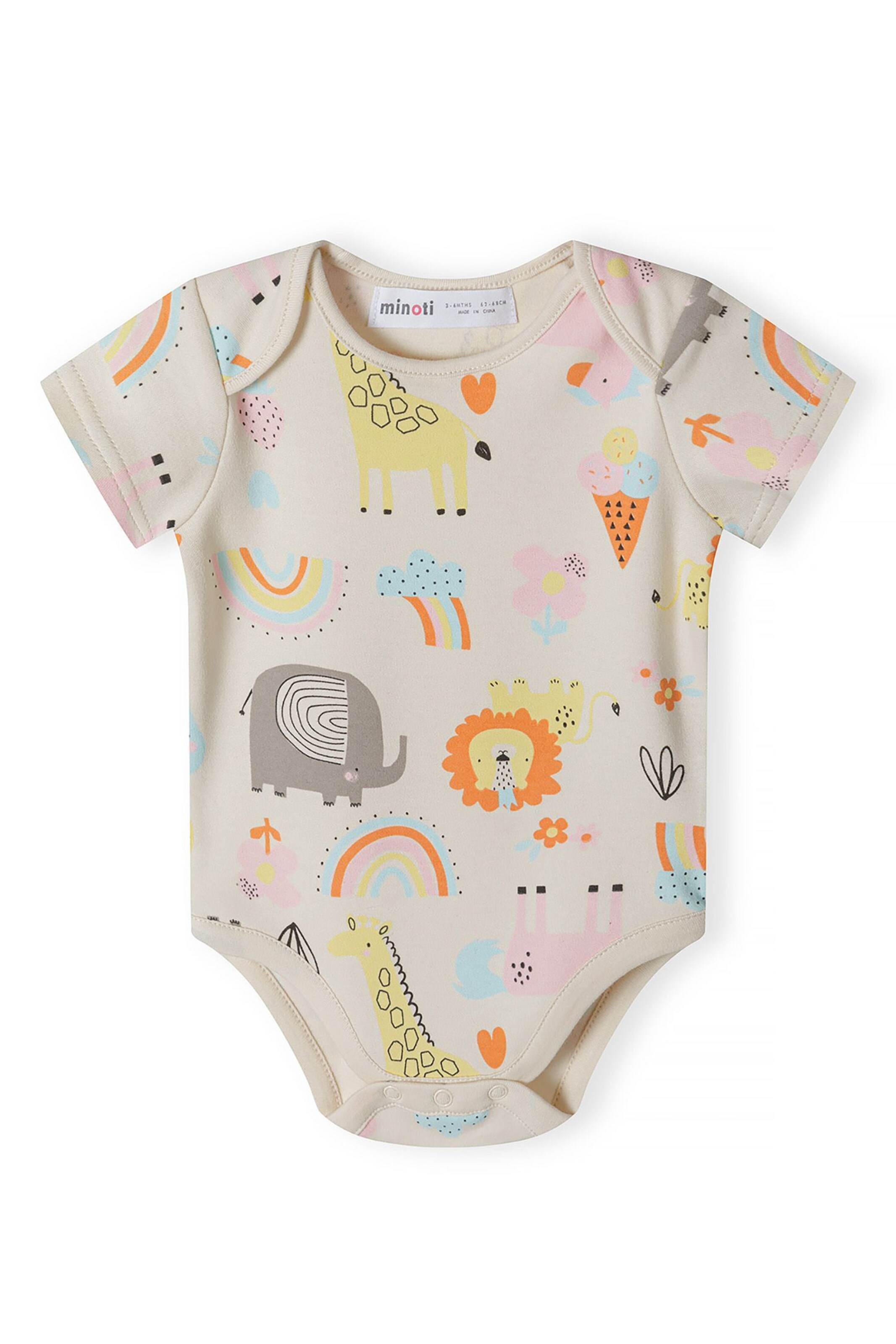 MINOTI Pajac/bodi | mešane barve barva