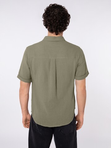 Sublevel Regular fit Button Up Shirt in Green