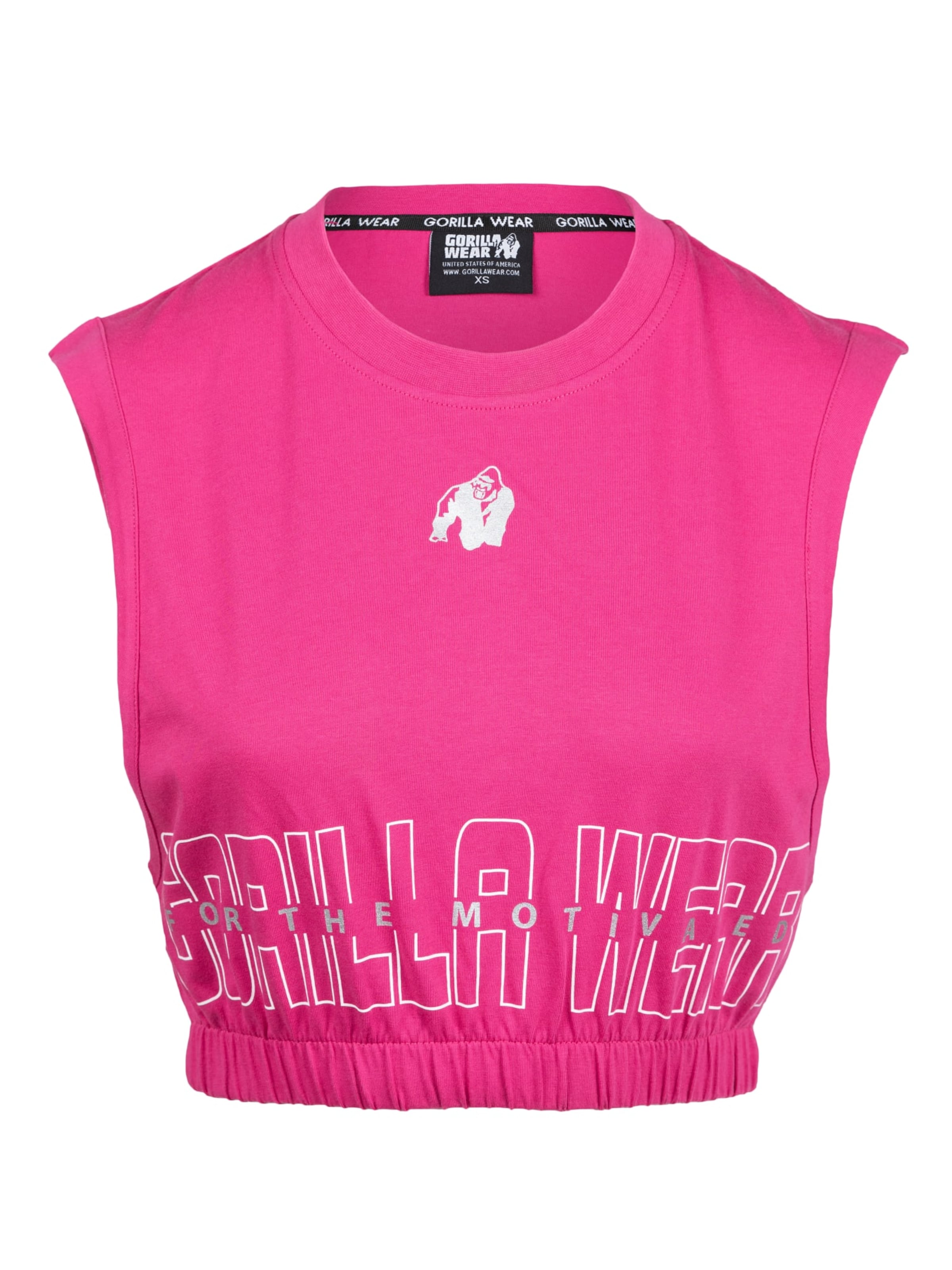 Gorilla Wear Sports top in Pink: front