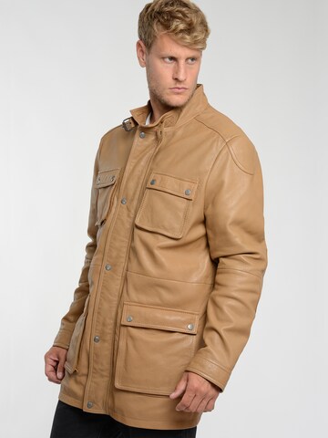 JCC Tussenjas in Beige: voorkant