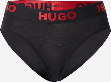melns HUGO Red Biksītes: no priekšpuses