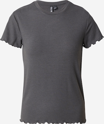 PIECES Shirt 'PCNICCA' in Grey: front