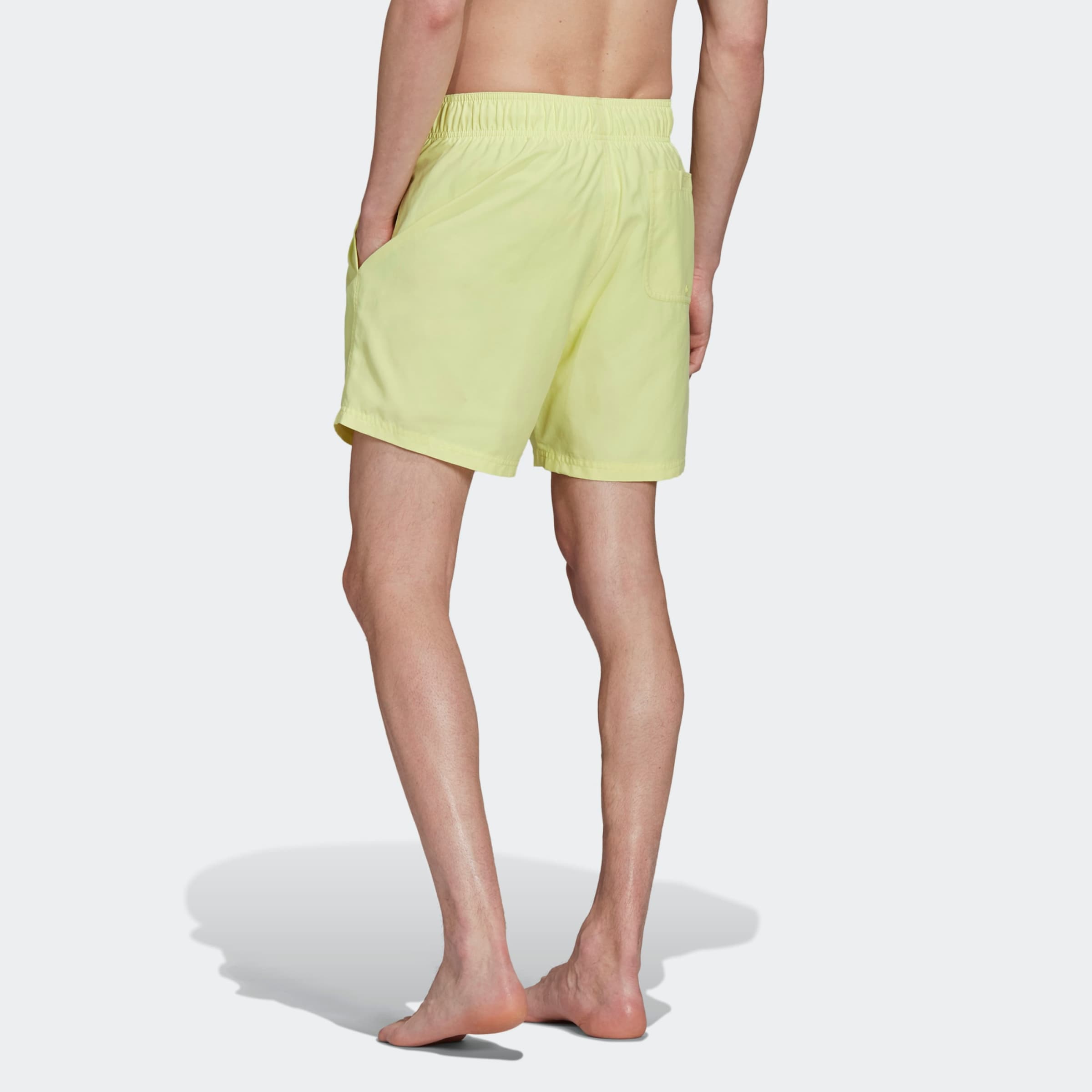 Vêtements Shorts de bain ADIDAS ORIGINALS en Jaune Pastel 