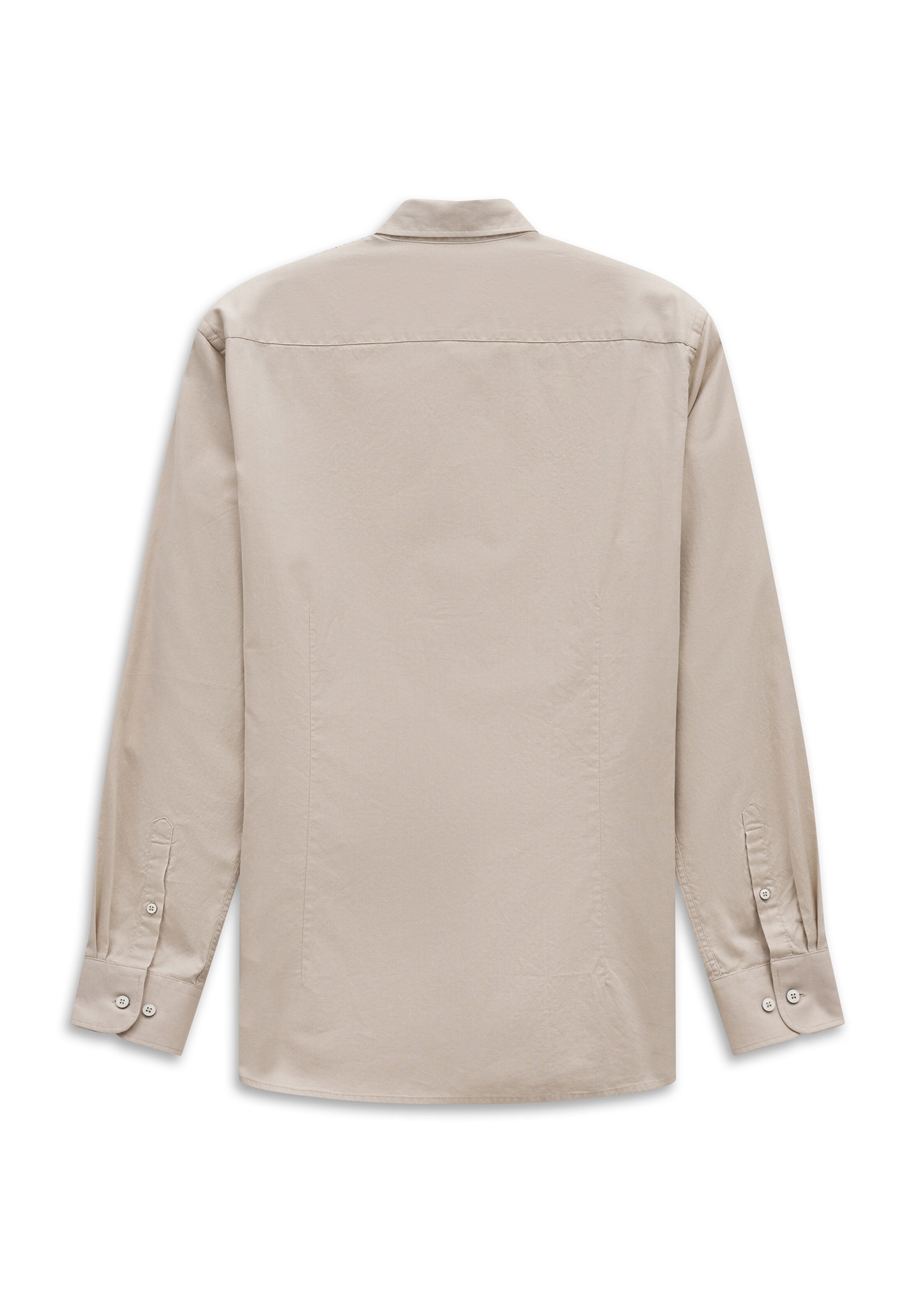 Coupe regular Chemise bugatti en beige