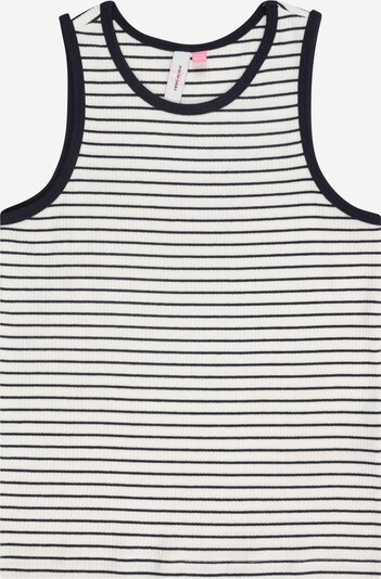 Vero Moda Girl Shirt 'VIO' in de kleur Navy / Wit, Productweergave