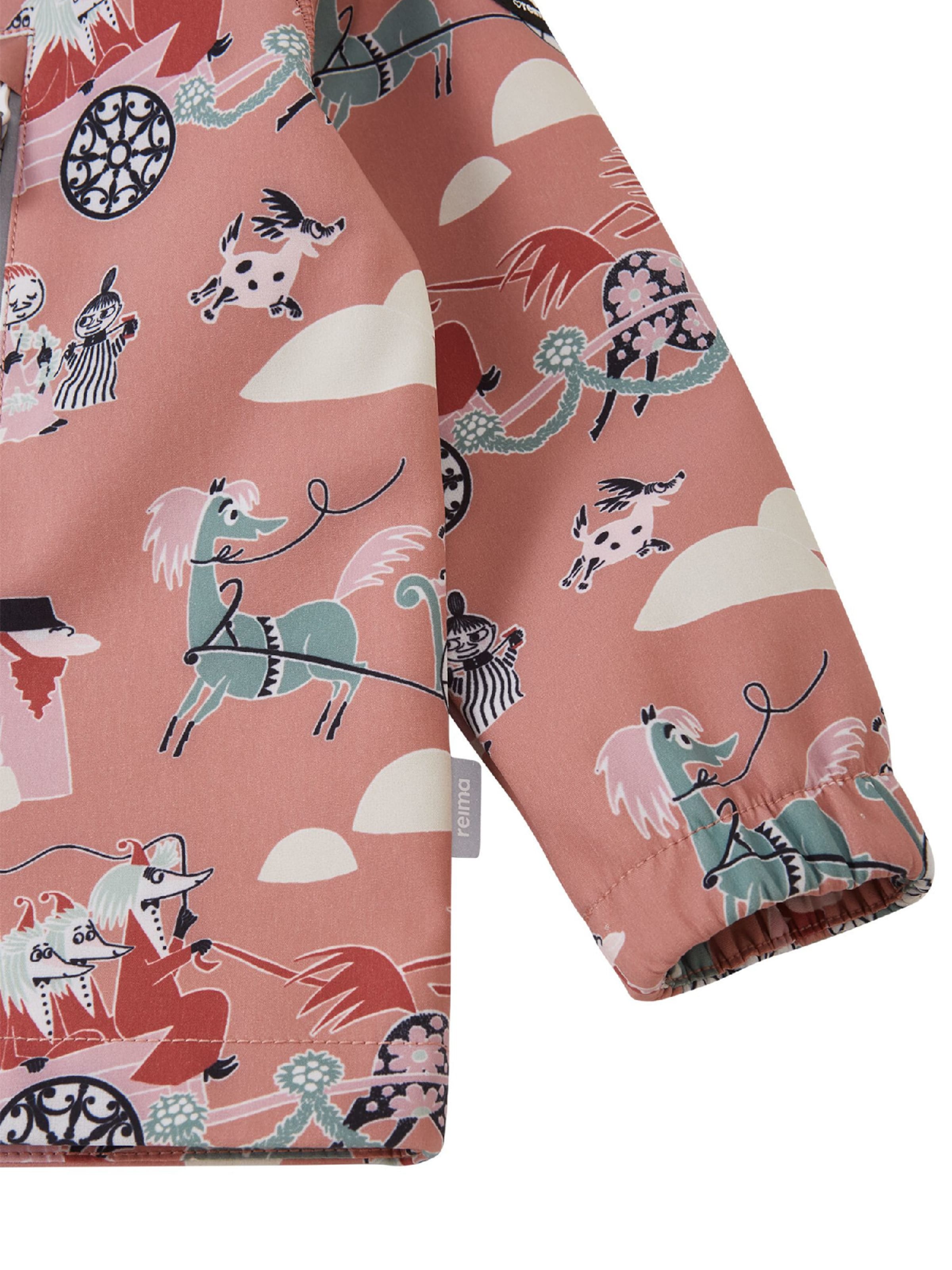 Reima Functionele jas ' Moomin Vantti ' in Roze
