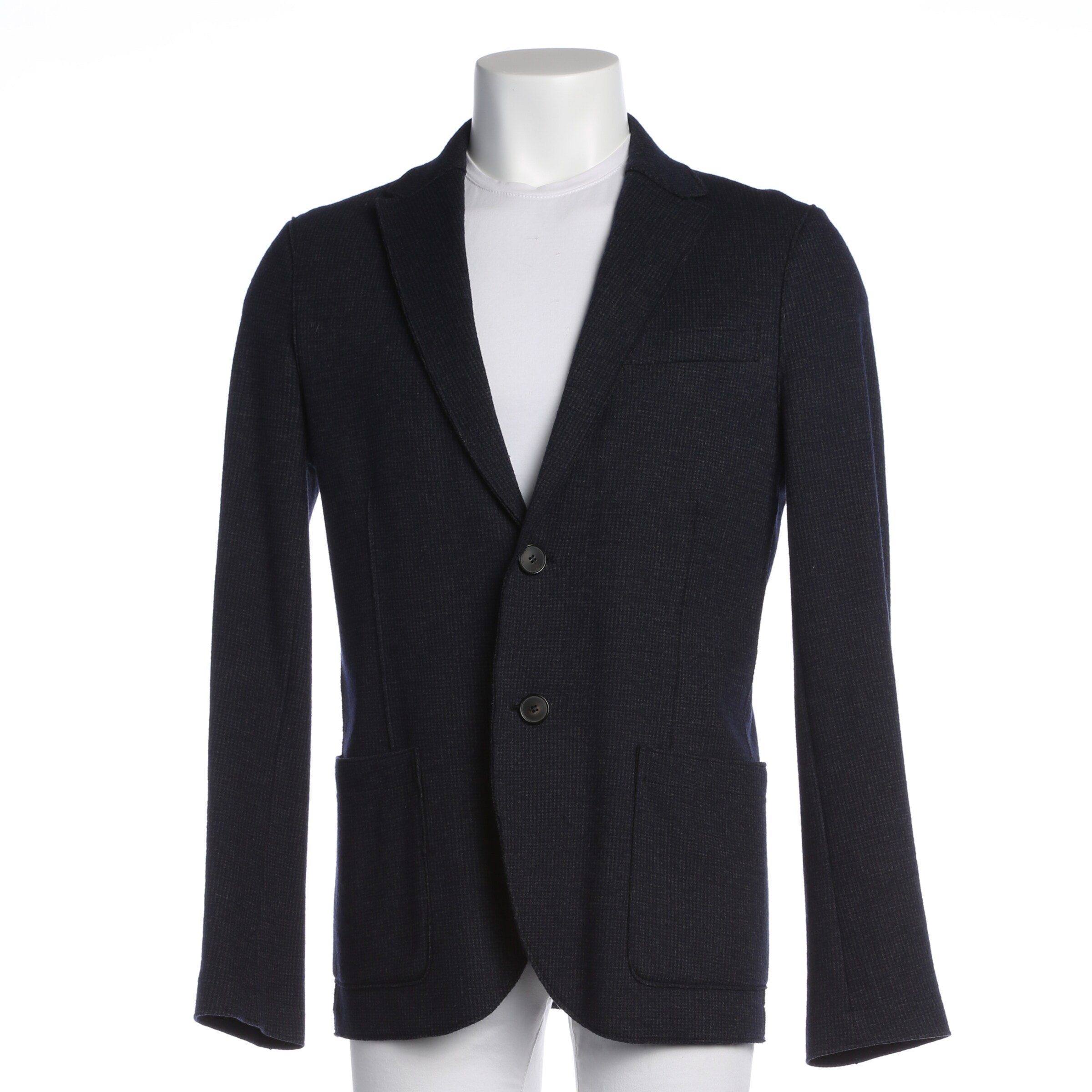 Harris Wharf London Sakko M in Blau: Vorderseite