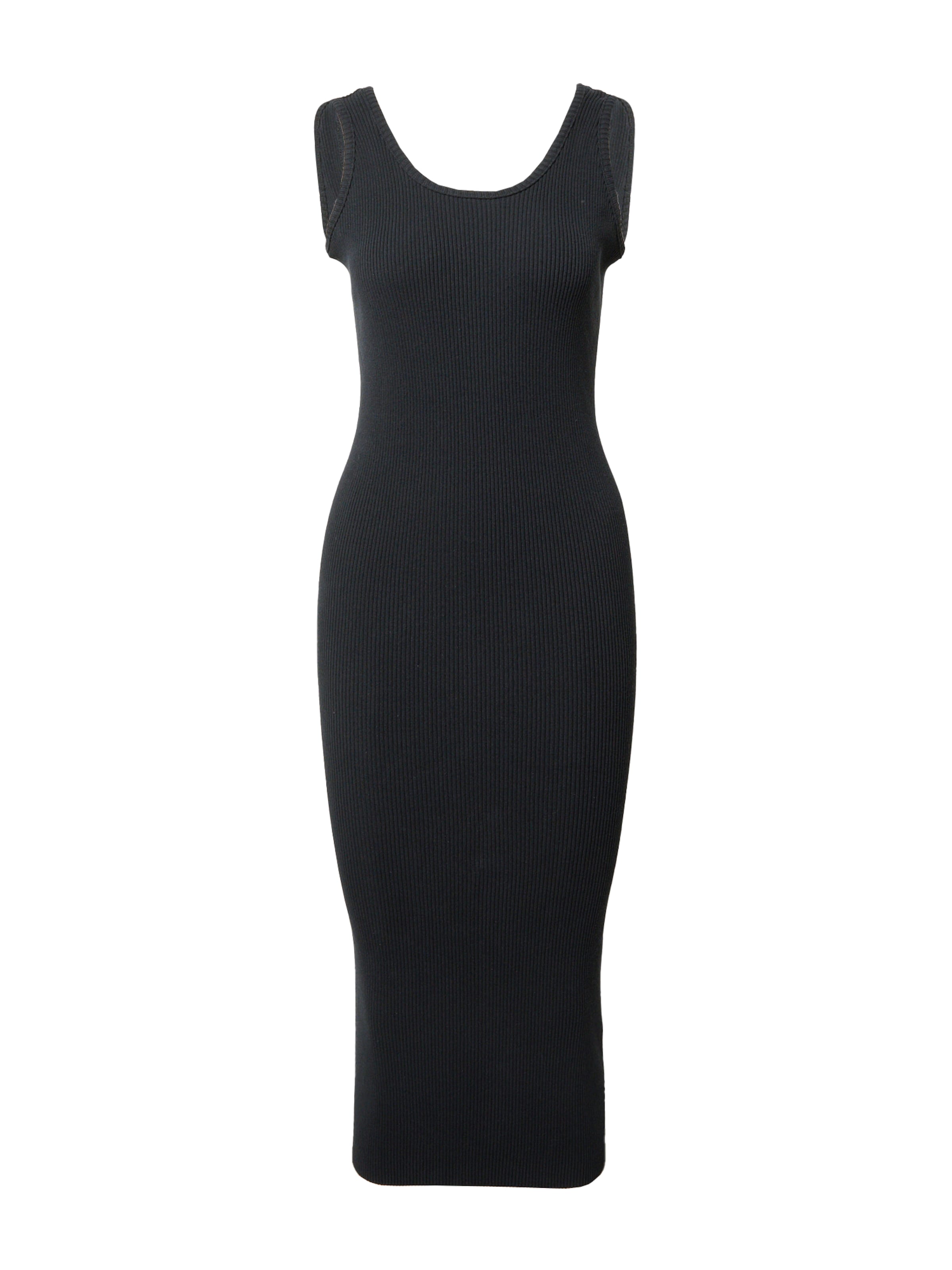 NU-IN Knit dress in Black: front
