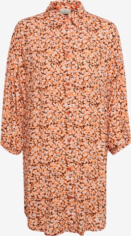 Robe-chemise 'Somia' Kaffe en orange : devant