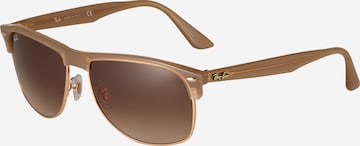 Ray-Ban Zonnebril '0RB4342' in Bruin: voorkant