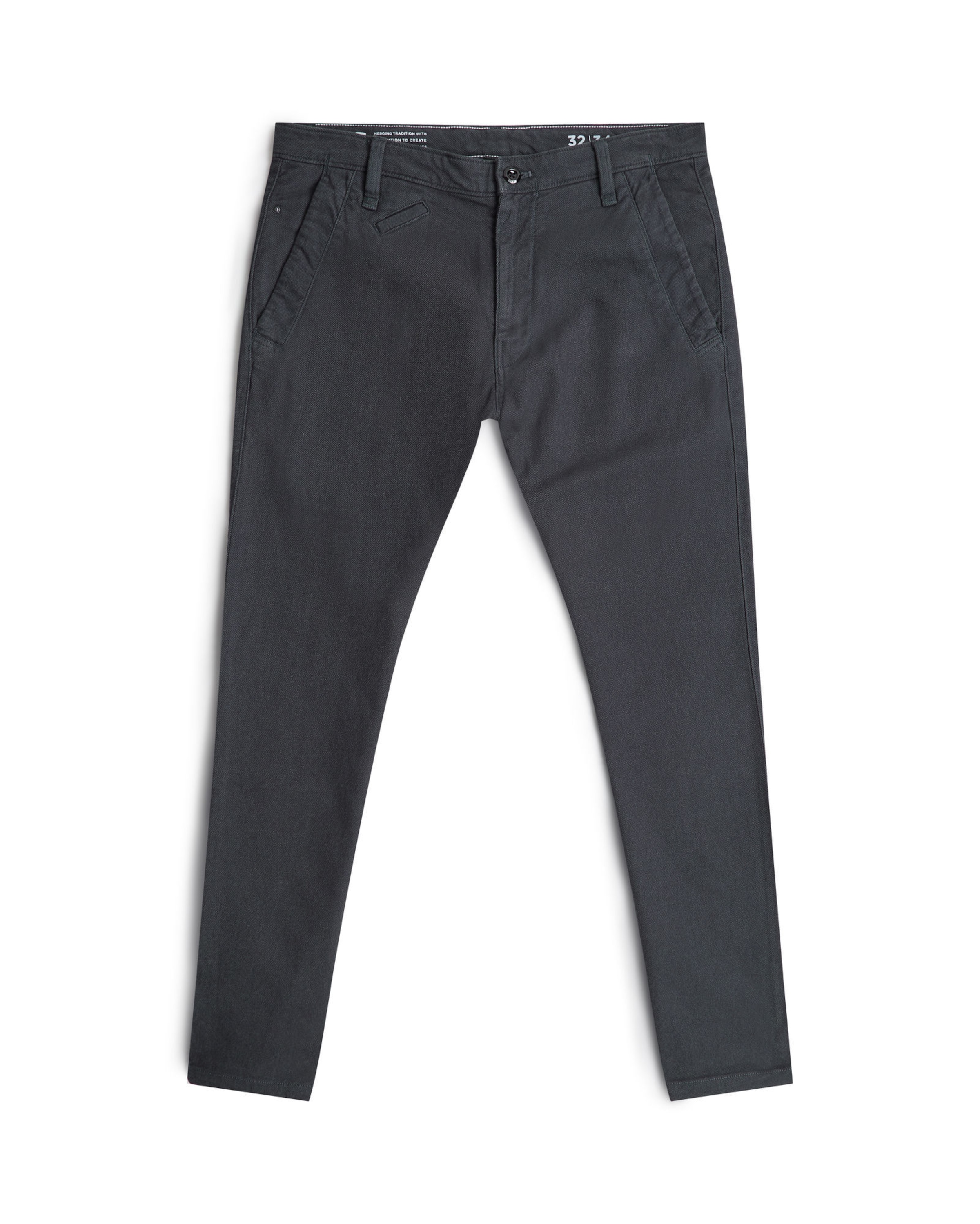 G-STAR Slim fit Chino Pants in Grey: front