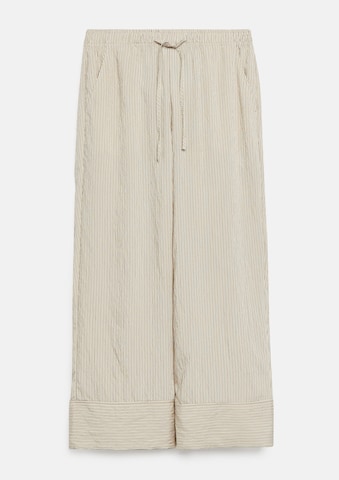 COMMA Wide Leg Hose in Beige