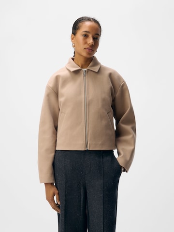 OBJECT Tussenjas 'OBJPOLLY' in Beige: voorkant