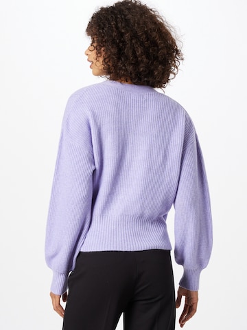 OBJECT Knit Cardigan 'MALENA' in Purple
