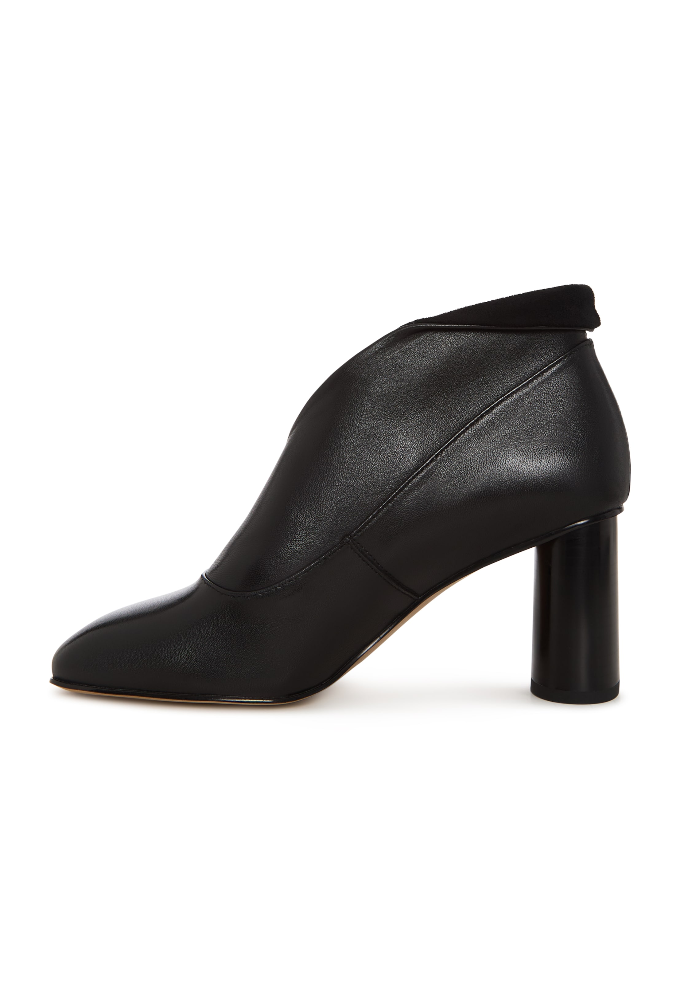 CESARE GASPARI Ankle Boots in Schwarz: Vorderseite