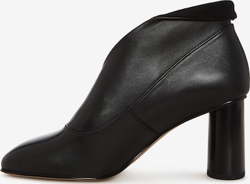 Bottines CESARE GASPARI en noir : devant