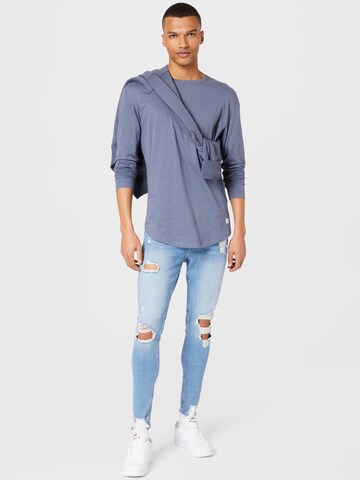 Maglietta 'Enoa' di JACK & JONES in blu