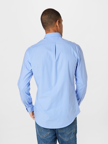 Coupe slim Chemise Polo Ralph Lauren en bleu