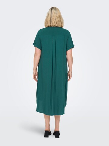 Robe-chemise ONLY Carmakoma en vert