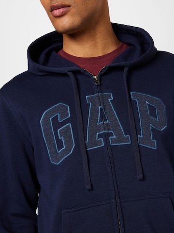 GAP Sweatvest in Blauw