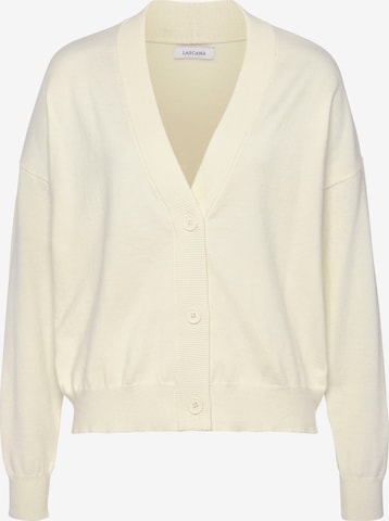 LASCANA Pletena jopa | bež barva: sprednja stran