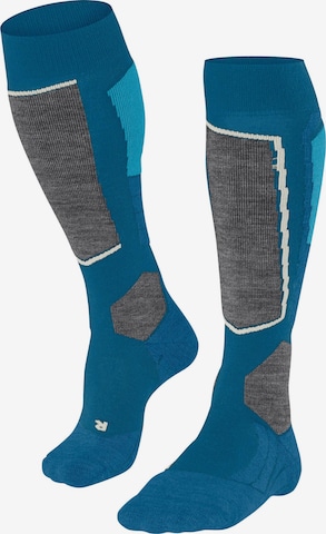 FALKE Sportsocken 'SK2' in Blau: Vorderseite