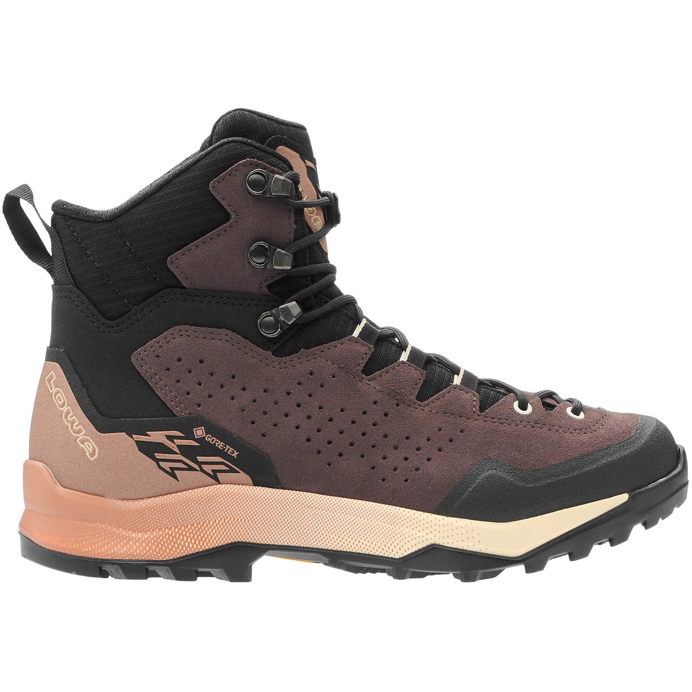 LOWA Boots 'Explorer' in Braun: Vorderseite