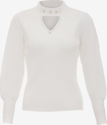nascita Pullover in Weiß: Vorderseite