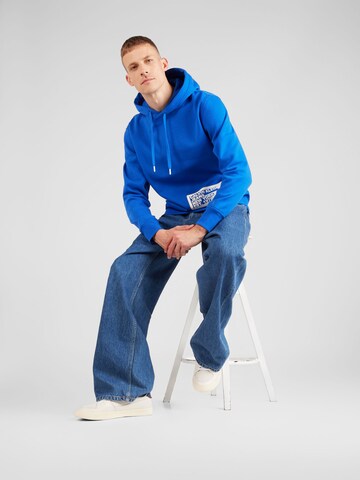 Calvin Klein Jeans Sweatshirt 'STENCIL' in Blau