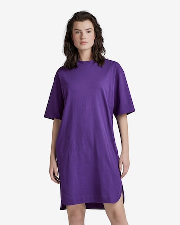 Robe G-Star RAW en violet : devant