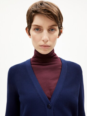 ARMEDANGELS Knit cardigan 'MENAAL LINKS' in Blue