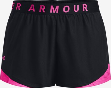 UNDER ARMOUR Sportbroek 'Play Up 3.0' in Zwart: voorkant