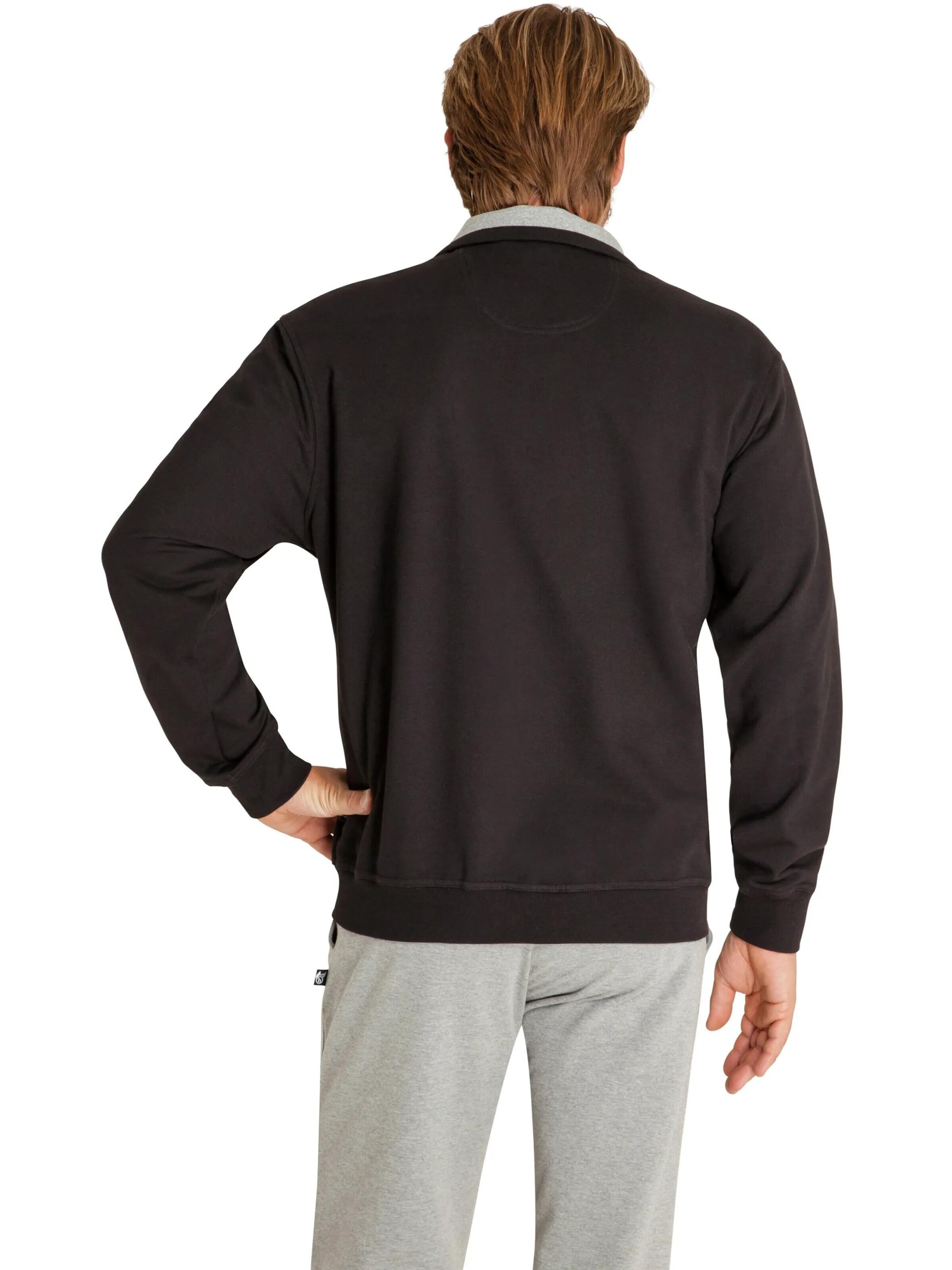 HAJO Sweatjacke‌‌‌‌‌ in Schwarz
