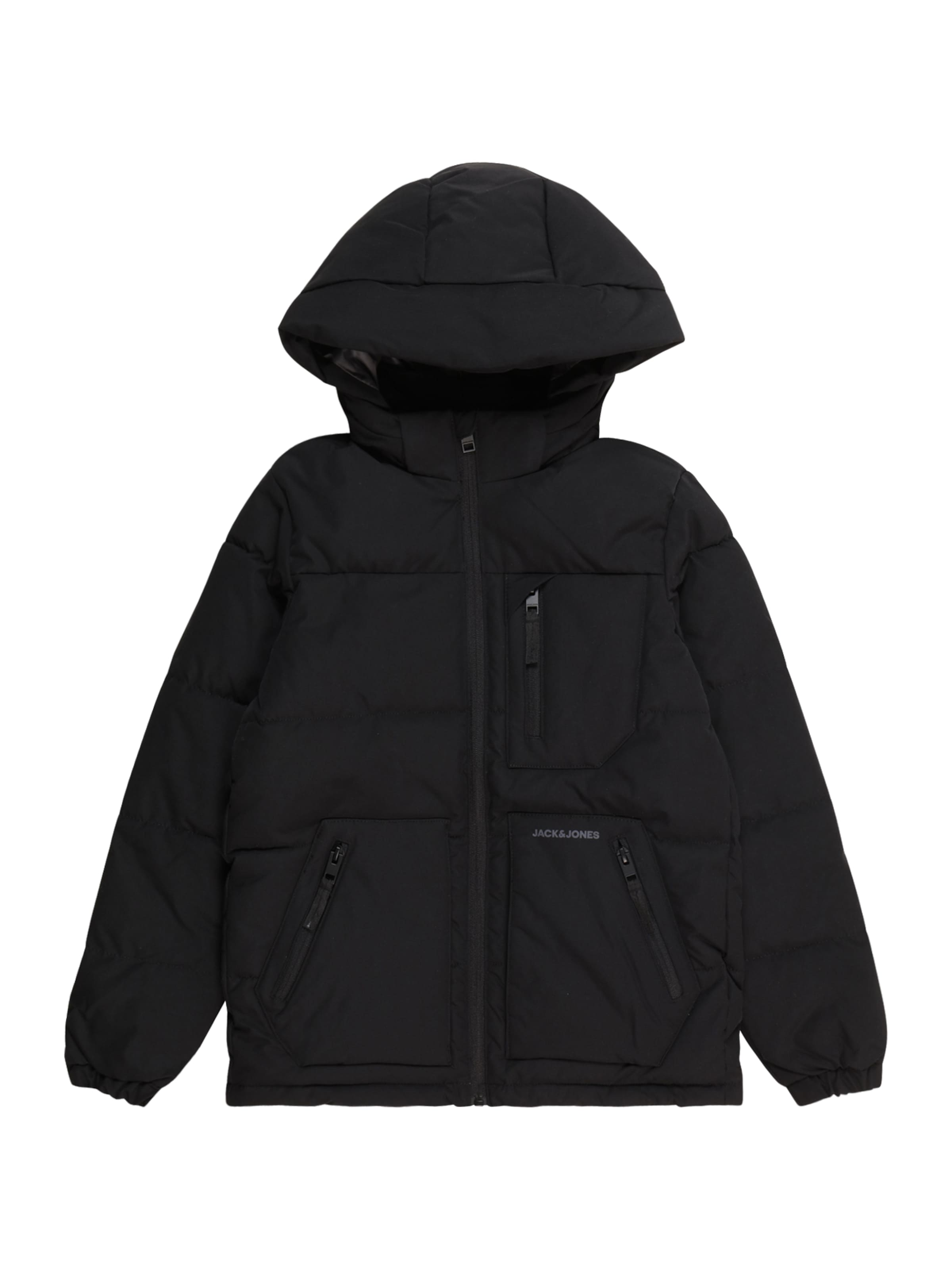 Jack & Jones Junior Téli dzseki 'JJEOtto' - fekete: elől