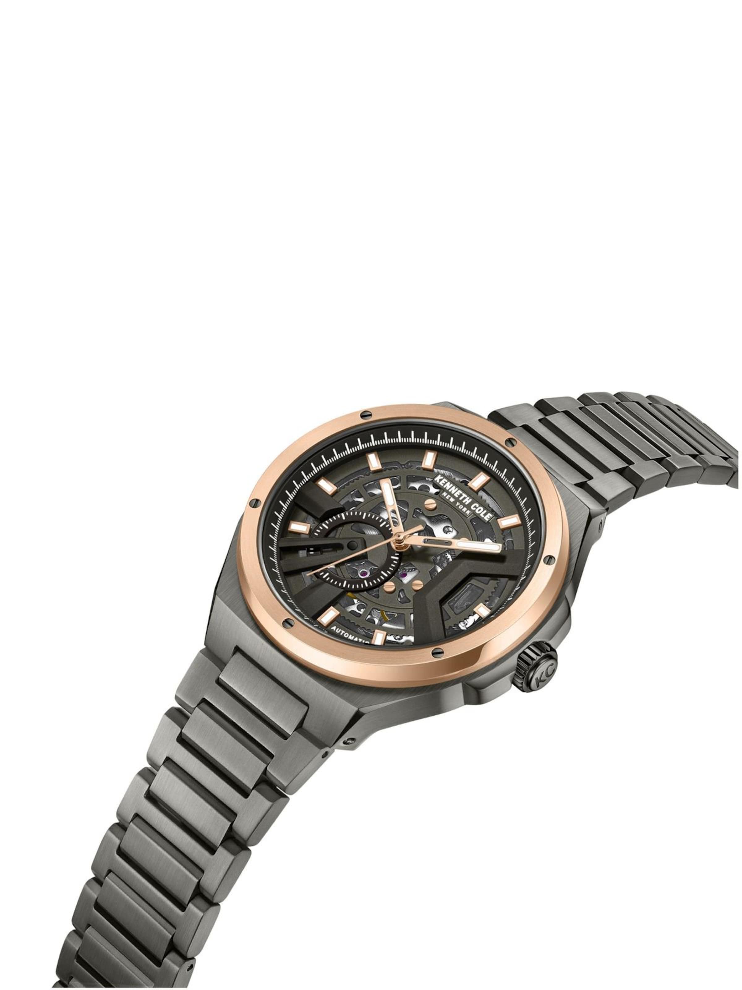 Kenneth Cole Analoog horloge in Grijs