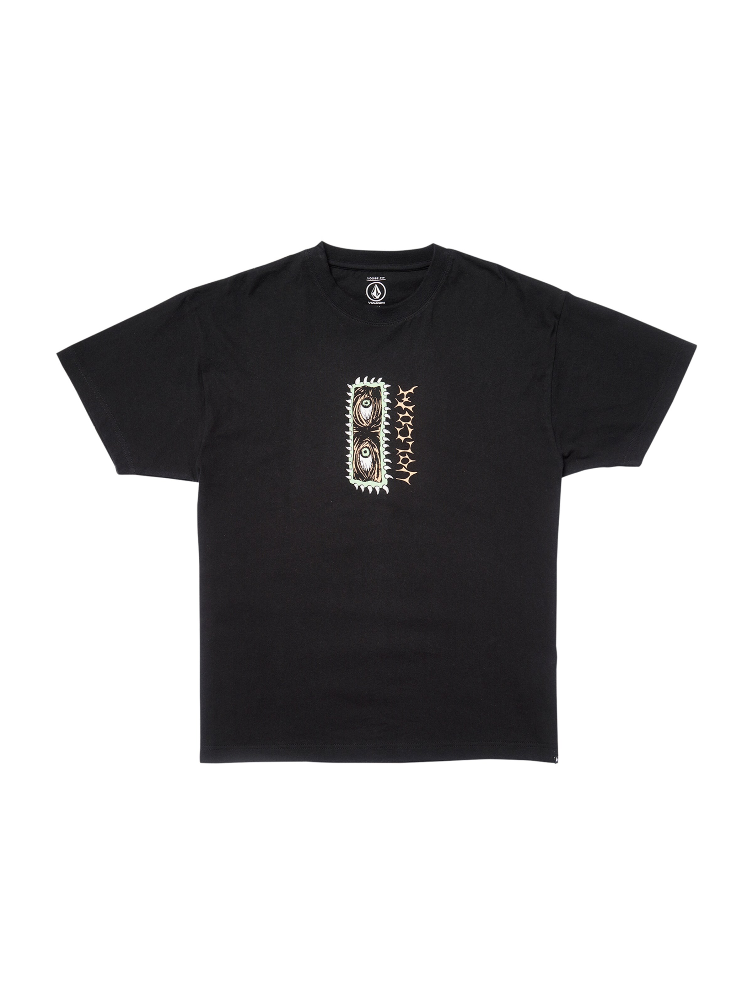 Volcom Shirt in Black: front