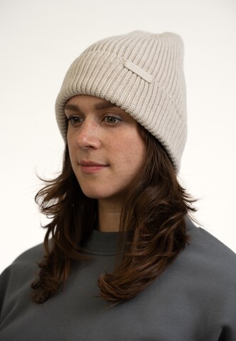 Expatrié Beanie 'Luna' in Beige: front