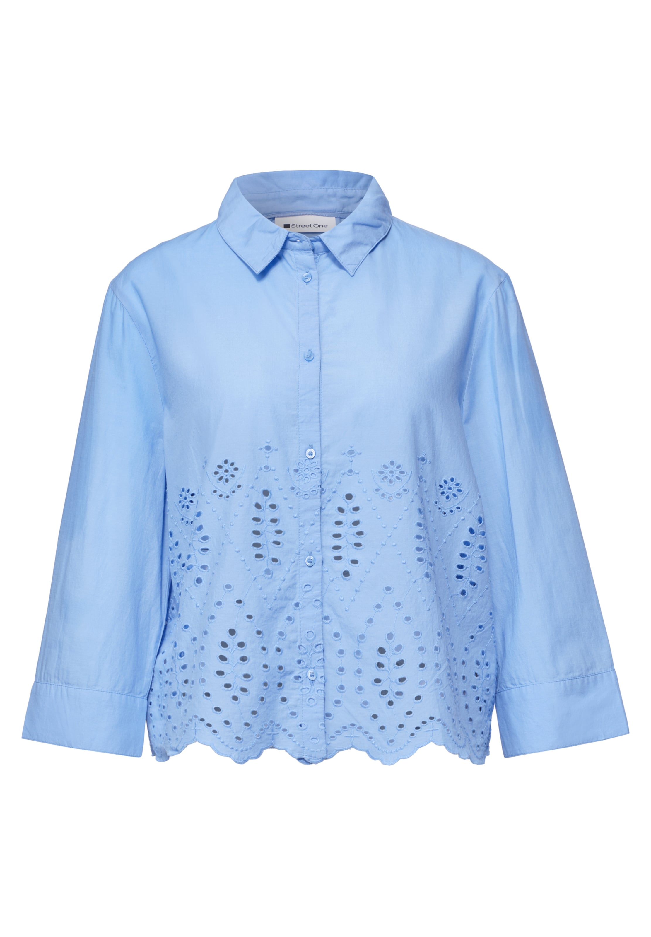 STREET ONE Bluse in Blau: Vorderseite