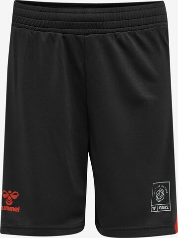 Hummel Regular Workout Pants 'GG12' in Black: front