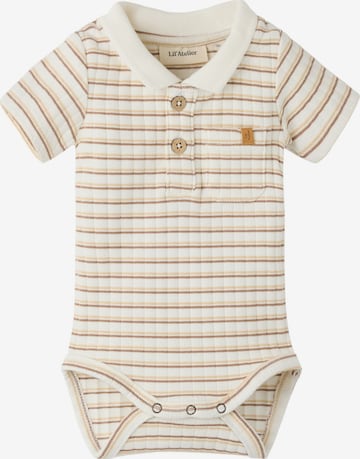 Barboteuse / body Lil'Atelier en blanc : devant