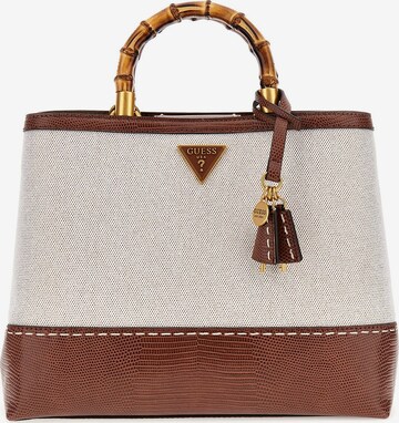 GUESS Handbag 'Zarby' in Brown: front