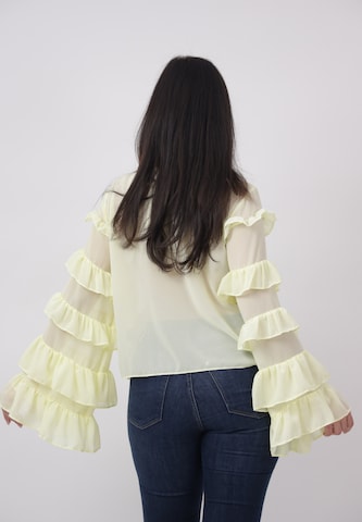 CHERRY KOKO Blouse in Geel