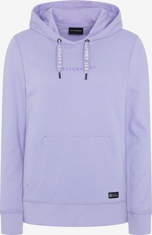 Jette Sport Sweatshirt in Purple: front