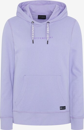 Jette Sport Sweatshirt in lavendel / schwarz / weiß, Produktansicht