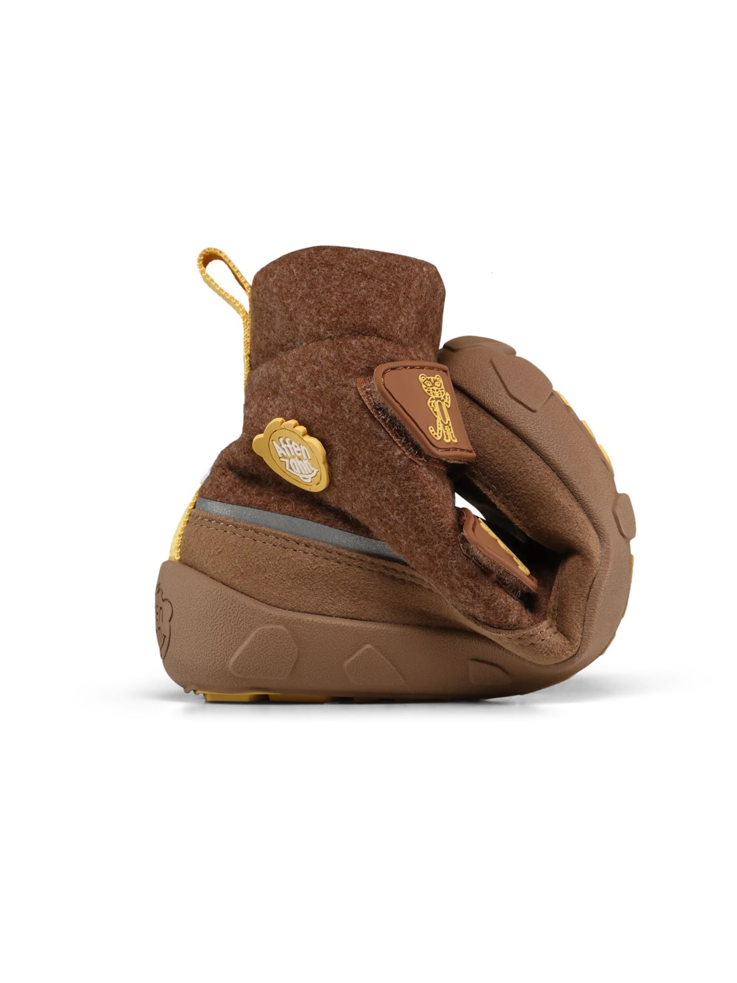 Affenzahn Stiefel 'Winterstiefel Wolle Comfy'‌‌‌‌‌‌‌ in Braun