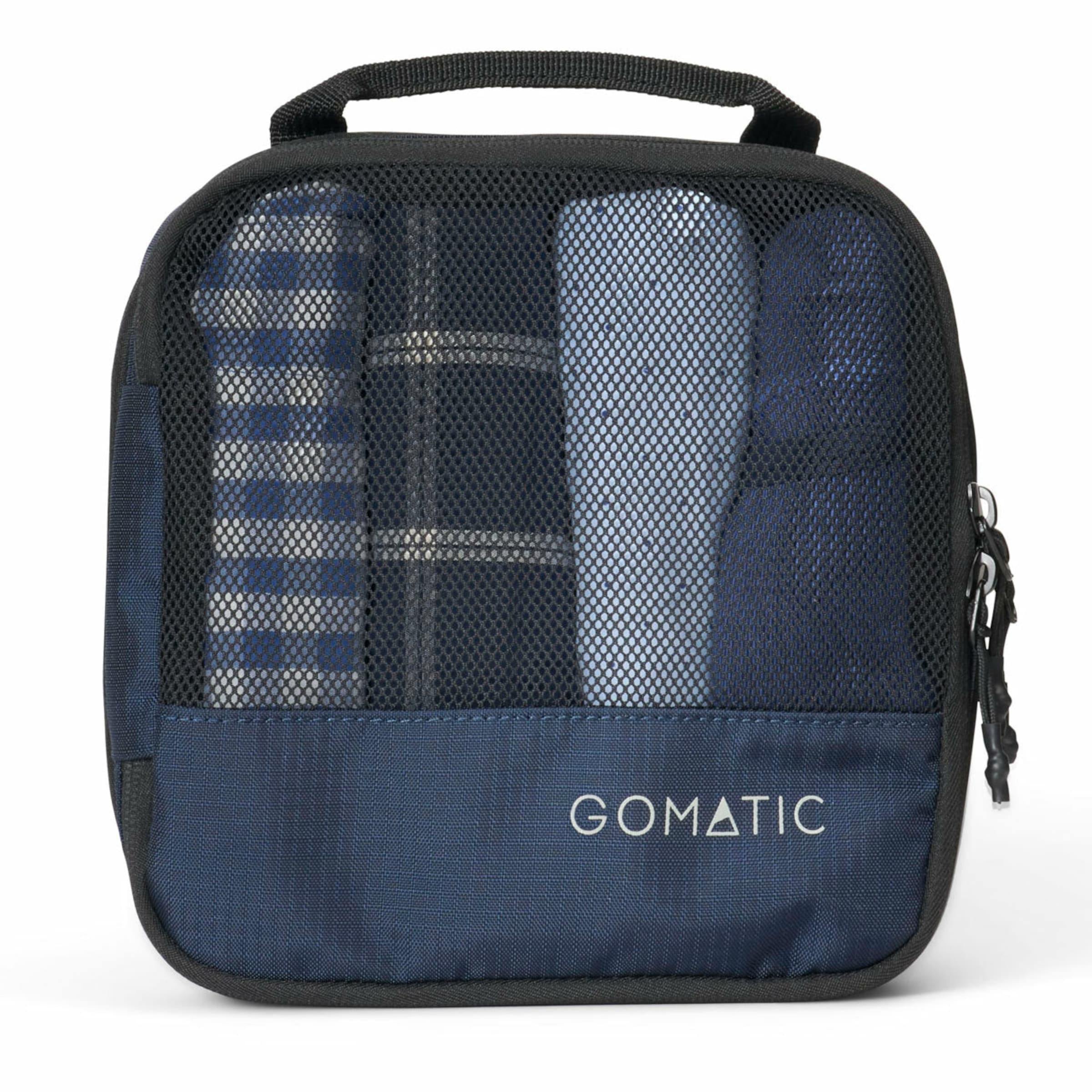 Gomatic Toillettas in Blauw: voorkant